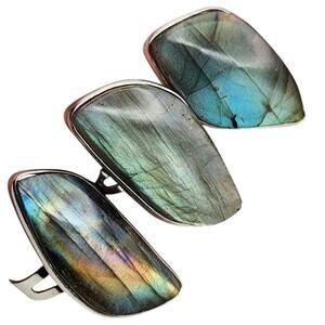 Genuine Labradorite Ring